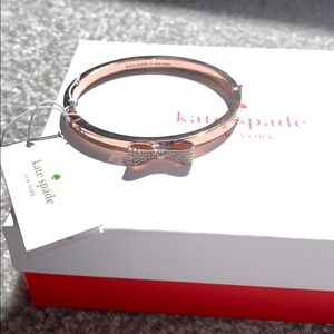 Kate Spade Rose Gold Bracelet with tags and box